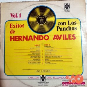 Disco de Vinilo Los Tres Reyes - Éxitos De Hernando Avilés Con Los Panchos Vinyl Record