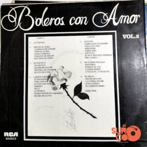 Disco de Vinilo Santo Morales - Boleros Con Amor Vol 2 Vinyl Record