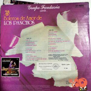 Disco de Vinilo Grupo Fantasía - 20 Boleros De Amor De Los Panchos Vinyl Record