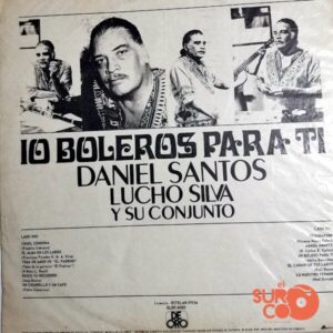 Disco de Vinilo Daniel Santos - 10 Boleros Para Ti Vinyl Record