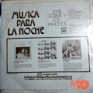 Disco de Vinilo Eydie Gorme Y Los Panchos - Música Para La Noche Vinyl Record