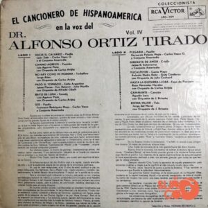 Disco de Vinilo Alfonso Ortiz Tirado - La Voz De Alfonso Ortiz Tirado Vinyl Record