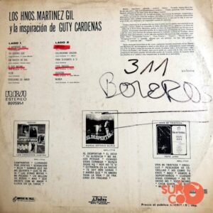 Disco de Vinilo Los Hermanos Martínez Gil - Los Hermanos Martínez Gil Y La Inspiración De Guty Cárdenas Vinyl Record