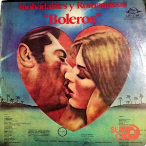 Disco de Vinilo Varios - Inolvidables Y Románticos Boleros Vinyl Record