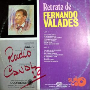 Disco de Vinilo Fernando Valadés - Retrato De Fernando Valadés Vinyl Record