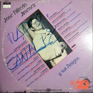 Disco de Vinilo José Alfredo Jiménez - José Alfredo Jiménez Y Sus Amigos Vinyl Record