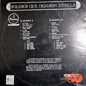 Disco de Vinilo Varios - Boleros Que Dejaron Huella Vinyl Record