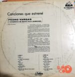 Disco de Vinilo Pedro Vargas - Canciones Que Estrené Vinyl Record