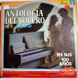 Disco de Vinilo Varios - Antología Del Bolero En Sus 100 Años Vinyl Record