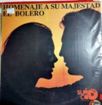 Disco de Vinilo Varios - Homenaje A Su Majestad El Bolero Vinyl Record