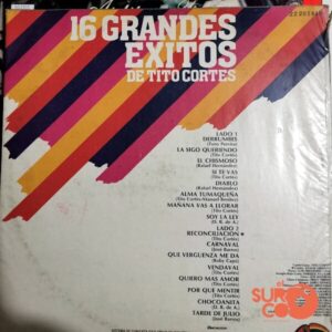 Disco de Vinilo Tito Cortés - 16 Grandes Éxitos De … Vinyl Record