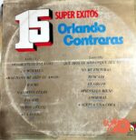 Disco de Vinilo Orlando Contreras - 15 Súper Éxitos Vinyl Record