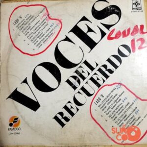 Disco de Vinilo Varios - Voces Del Recuerdo Vinyl Record