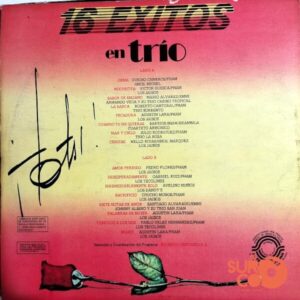 Disco de Vinilo Varios - 16 Éxitos En Trío Vinyl Record