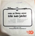 Disco de Vinilo Trío San Javier - Esto Se Llama Amor Vinyl Record
