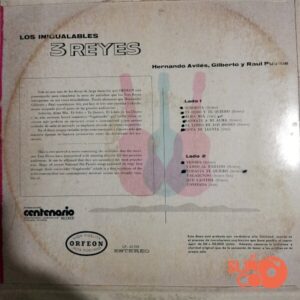 Disco de Vinilo Los 3 Reyes - Los Inigualables 3 Reyes Vinyl Record