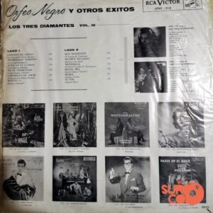 Disco de Vinilo Los Tres Diamantes - Orfeo Negro Y Otros Éxitos De… Vinyl Record