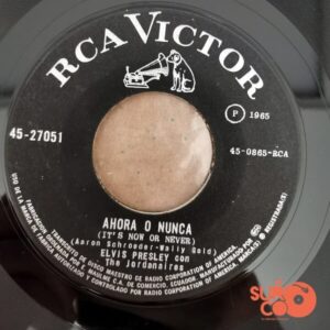 Disco de Vinilo Elvis Presley - Ahora O Nunca / Un Lío De Blues Vinyl Record