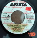 Disco de Vinilo Taylor Dayne - Seré Tu Refugio / El Amor Guiará Tu Regreso (Promocional) Vinyl Record