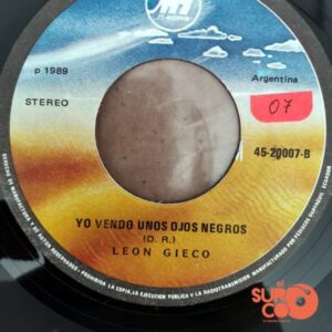 Disco de Vinilo Leon Gieco - Cola De Amor / Yo Vendo Unos Ojos Negros Vinyl Record