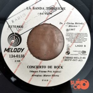 Disco de Vinilo Timbiriche - Soy Un Desastre / Concierto De Rock (Promocional) Vinyl Record