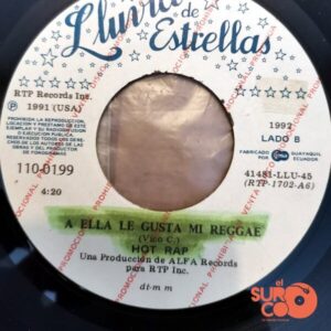 Disco de Vinilo Hot Rap - El Bochinche / A Ella Le Gusta Mi Reggae (Promocional) Vinyl Record