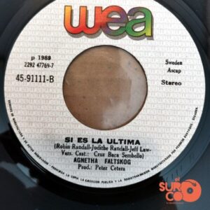 Disco de Vinilo Agnetha Faltskog - The Last Time / Si Es La Última Vinyl Record