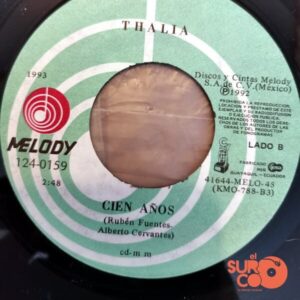Disco de Vinilo Thalia - María Mercedes / Cien Años Vinyl Record