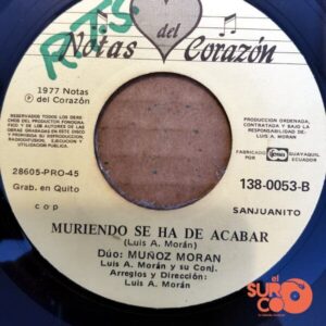 Disco de Vinilo Luis A. Morán - Para Todas Las Santas / Muriendo Se Ha De Acabar Vinyl Record
