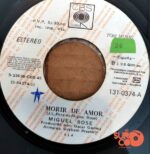 Disco de Vinilo Miguel Bosé - Morir De Amor / Amante Perdedor (Promocional) Vinyl Record