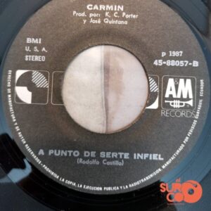 Disco de Vinilo Carmin - Los Rockers / A Punto De Serte Infiel Vinyl Record