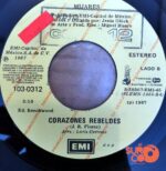Disco de Vinilo Manuel Mijares - No Se Murió El Amor / Corazones Rebeldes (Promocional) Vinyl Record