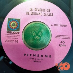 Disco de Vinilo La Revolución De Emiliano Zapata - Solo Siempre Solo / Piénsame Vinyl Record