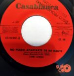 Disco de Vinilo Larry Santos - No Podemos Ocultarlo Más / No Puedo Apartarte De Mi Mente Vinyl Record