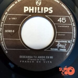 Disco de Vinilo Franco De Vita - Solo Importas Tu / Descansa Tu Amor En Mi Vinyl Record