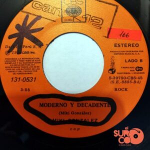 Disco de Vinilo Miki González - Vamos A Tocache / Moderno Y Decadente Vinyl Record