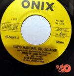 Disco de Vinilo Banda 2da Zona Militar - Himno Nacional Del Ecuador Vinyl Record