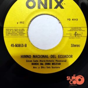 Disco de Vinilo Banda 2da Zona Militar - Himno Nacional Del Ecuador Vinyl Record