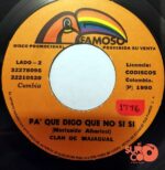 Disco de Vinilo Clan De Majagual - De Donde Sale Tanta Muje’ / Pa’ Que Digo Que No Si Si Vinyl Record
