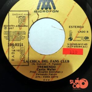 Disco de Vinilo Tremendo - Este Mundo Que Inventamos / La Chica Del Fans Club Vinyl Record