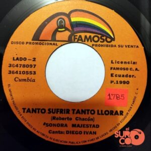 Disco de Vinilo Sonora Majestad - Pícara / Tanto Sufrir Tanto Llorar Vinyl Record