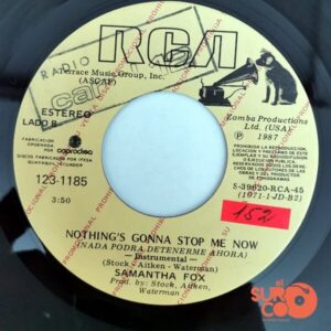 Disco de Vinilo Samantha Fox - Nothing’s Gonna Stop Me Now Vinyl Record