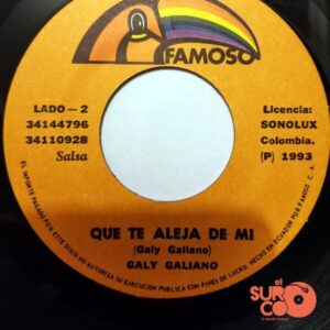 Disco de Vinilo Galy Galiano - La Cita / Que Te Aleja De Mi Vinyl Record