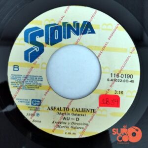 Disco de Vinilo AU-D - Guacharnaco / Asfalto Caliente (Promocional) Vinyl Record