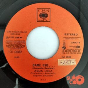 Disco de Vinilo Agua Loca - La Guera Nice / Dame Eso… Vinyl Record