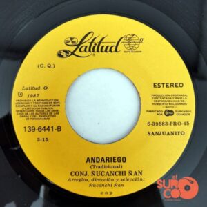 Disco de Vinilo Conjunto Ñucanchi Ñan - Chofercito Carretero / Andariego Vinyl Record