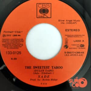 Disco de Vinilo Sade - The Sweetest Taboo / Never As Good As The First Time Vinyl Record