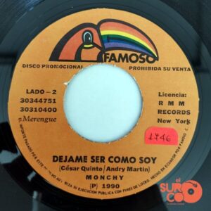 Disco de Vinilo Monchy - Vuela Pensamiento / Déjame Ser Como Soy (Promocional) Vinyl Record