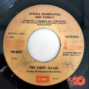 Disco de Vinilo Afrika Bambaataa And Family - Reckless / The Light Vinyl Record