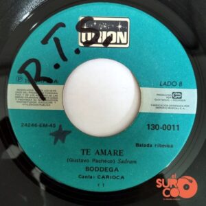 Disco de Vinilo Boddega - Solo A Usted / Te Amaré Vinyl Record